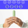Эрекционное кольцо TENGA PAIRING+ с усиленной вибрацией, индиго VRP-102